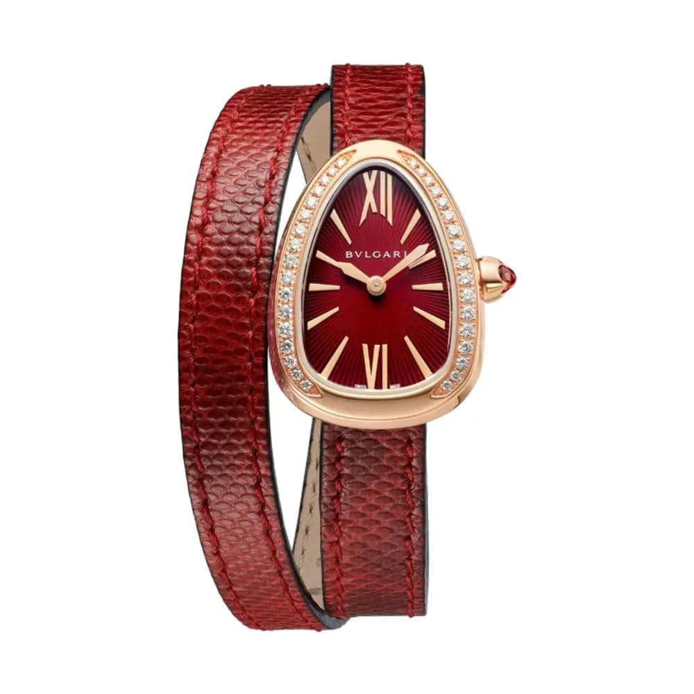 Bulgari Serpenti cadran rouge