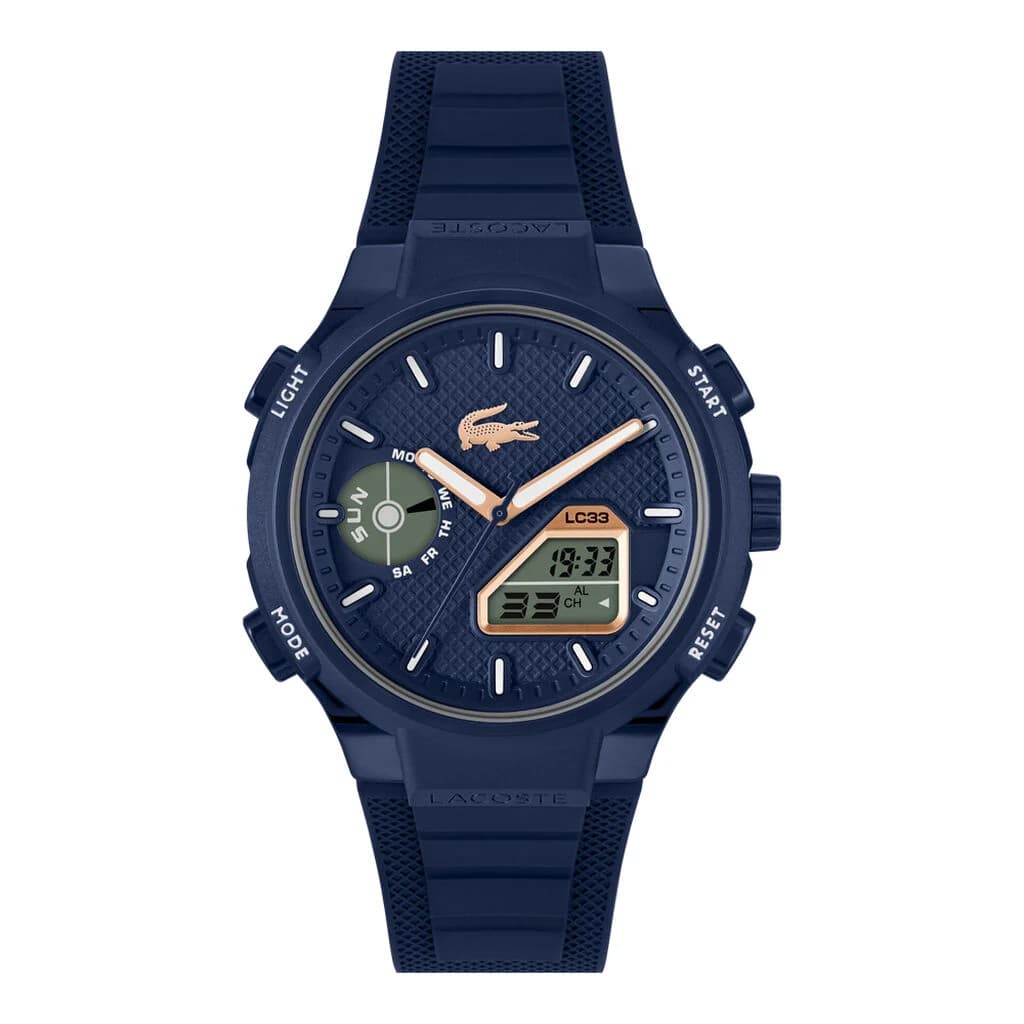 Lacoste Montre Lacoste Lc33 Bleu