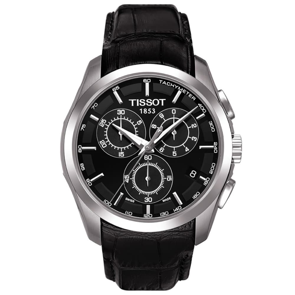 Tissot Couturier — cadran noir
