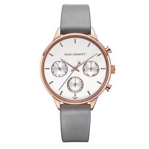 Paul Hewitt Montre Femme PAUL HEWITT en Cuir Gris