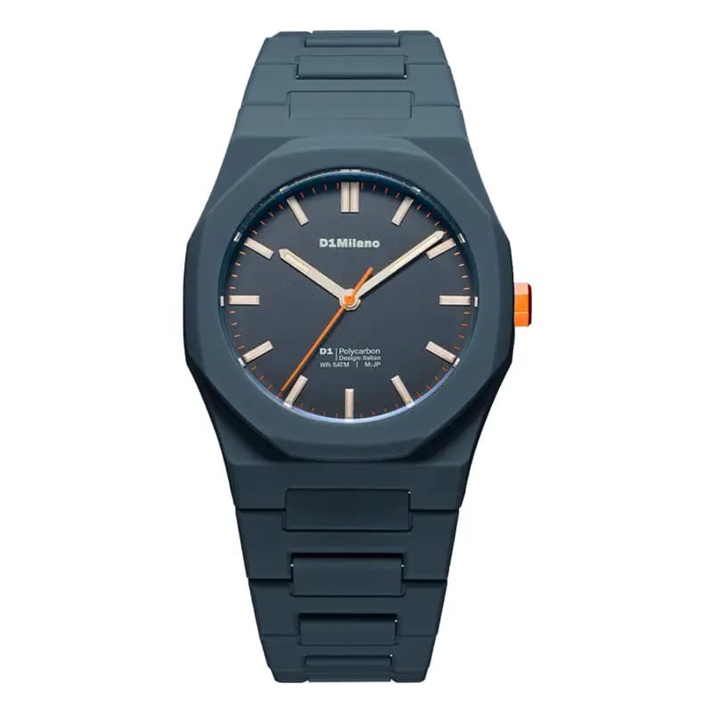 D1 Milano Montre Polycarbon Blue Legacy PCBJ41