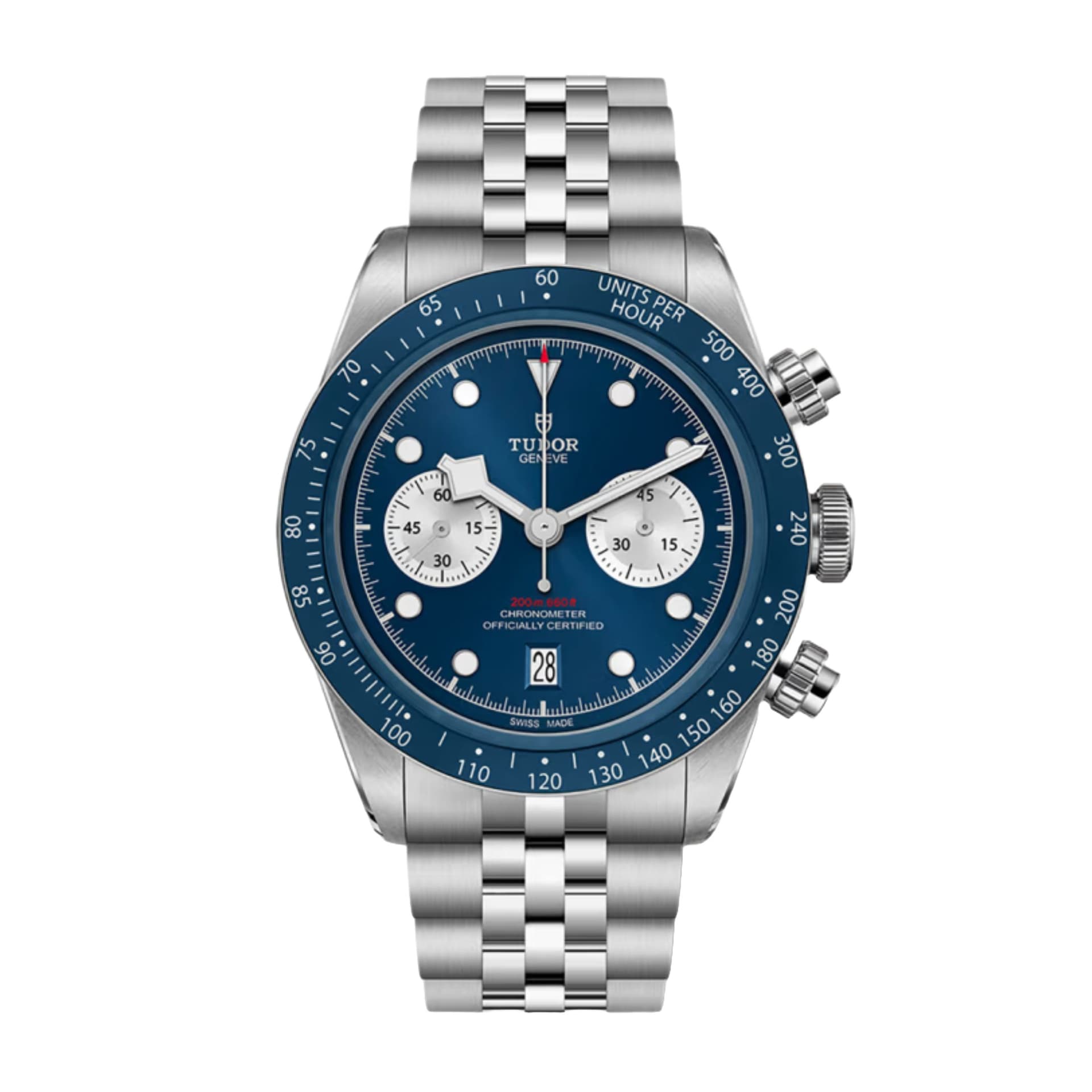 Tudor Black Bay Chrono — cadran bleu