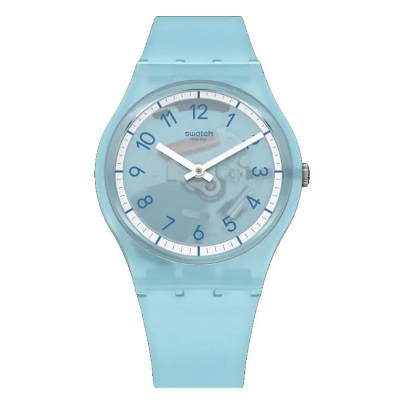 Swatch Montre Swatch Pay! Lightblue Pay! SVHS100-5300