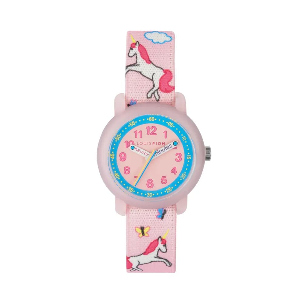Louis Pion Montre Enfant Lou Rose