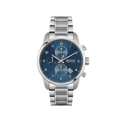 Hugo Boss Montre Homme BOSS BLACK en Acier Gris Etanche