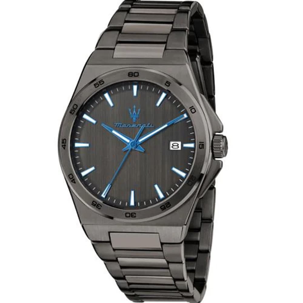 Maserati Montre Maserati Collection Velocita Slim en Acier et PVD Noir