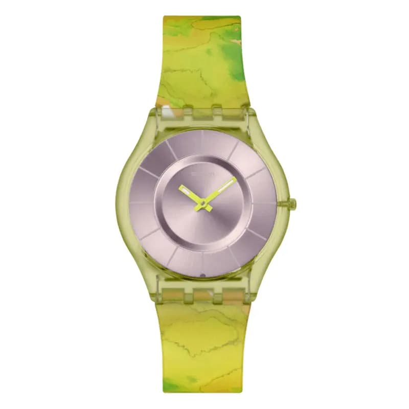 Swatch Paradise Canopy — bracelet bleu