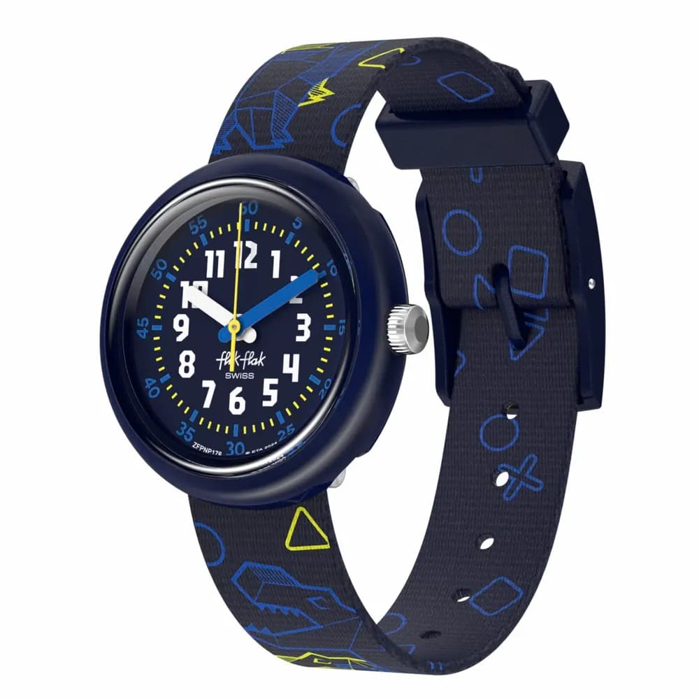 Flik Flak Montre quartz Garçon Flik Flak X Monbento Bleu foncé