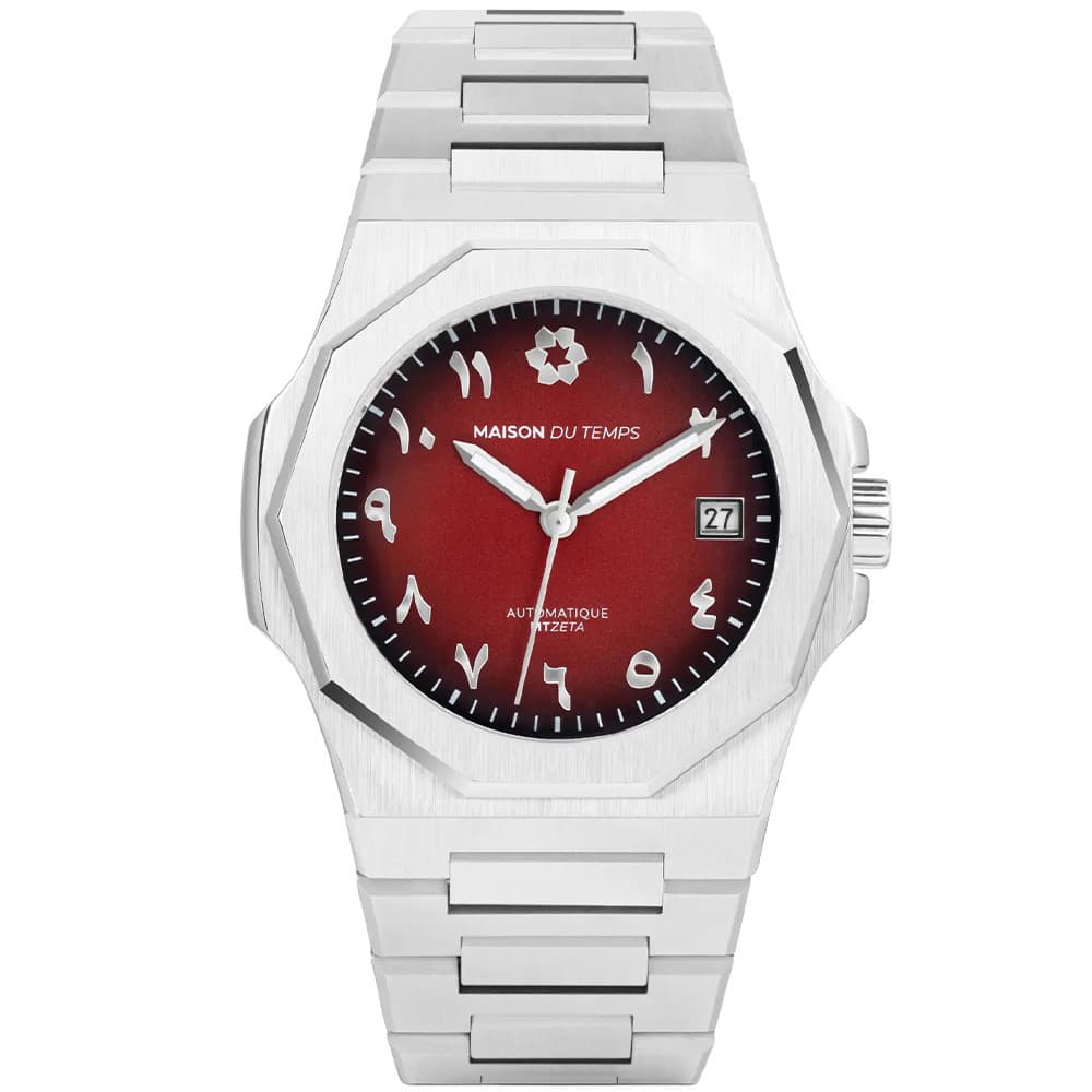 Maison du Temps Montre Automatique Maison du Temps Collection MTZeta en Acier Argenté