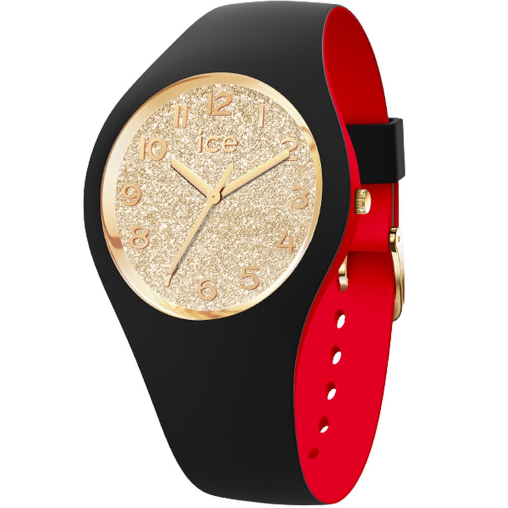 Ice Watch Montre Ice Watch Collection Ice Loulou en Silicone Noir