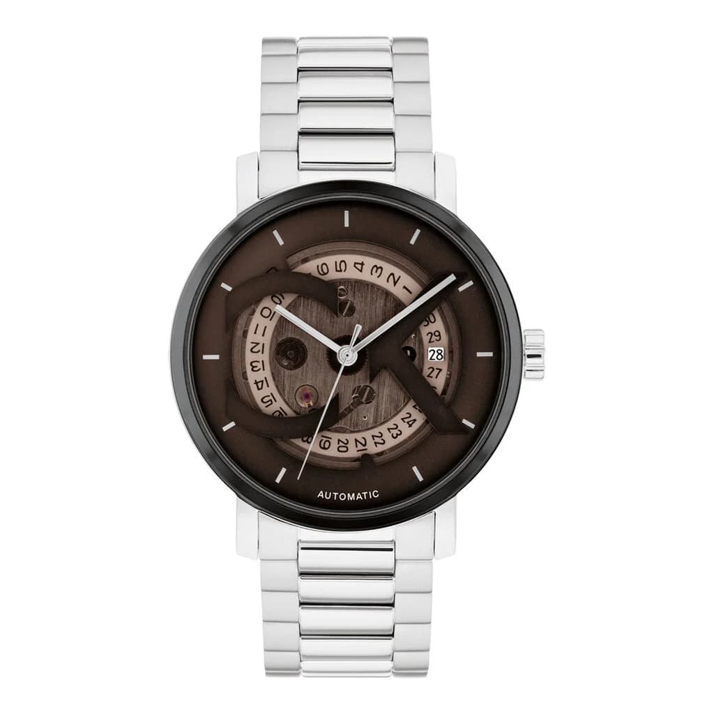 Calvin Klein Montre Calvin Klein Iconic Automatic Marron