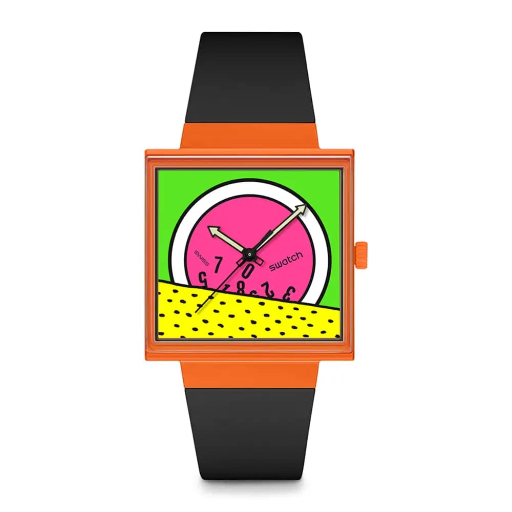 Swatch What if Break Time — orange