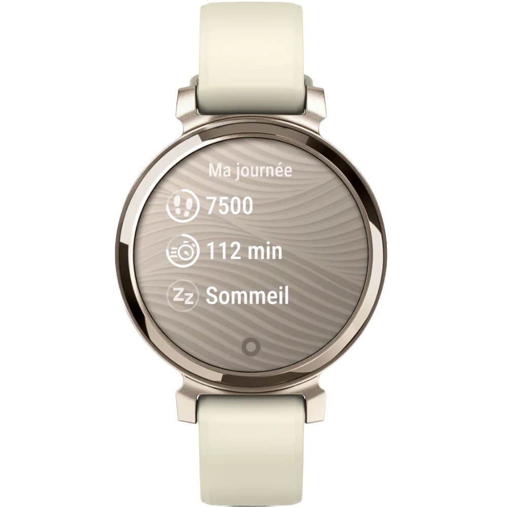 Garmin Montre Connectée Garmin Collection Lily 2 en Silicone Blanc