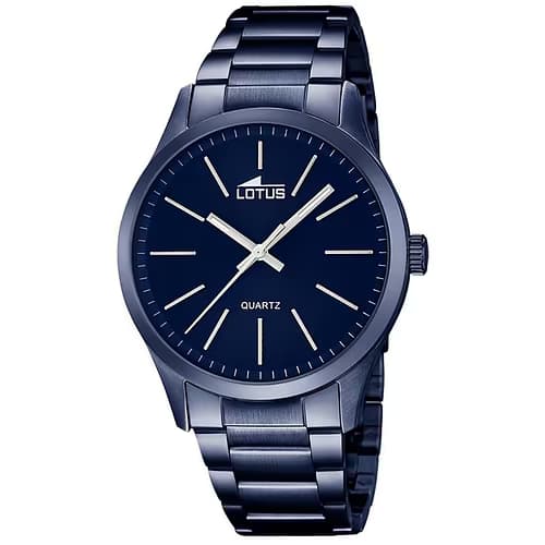 Lotus Montre Analogique Homme Lotus Acier Bleu 18163/3 - Cleor