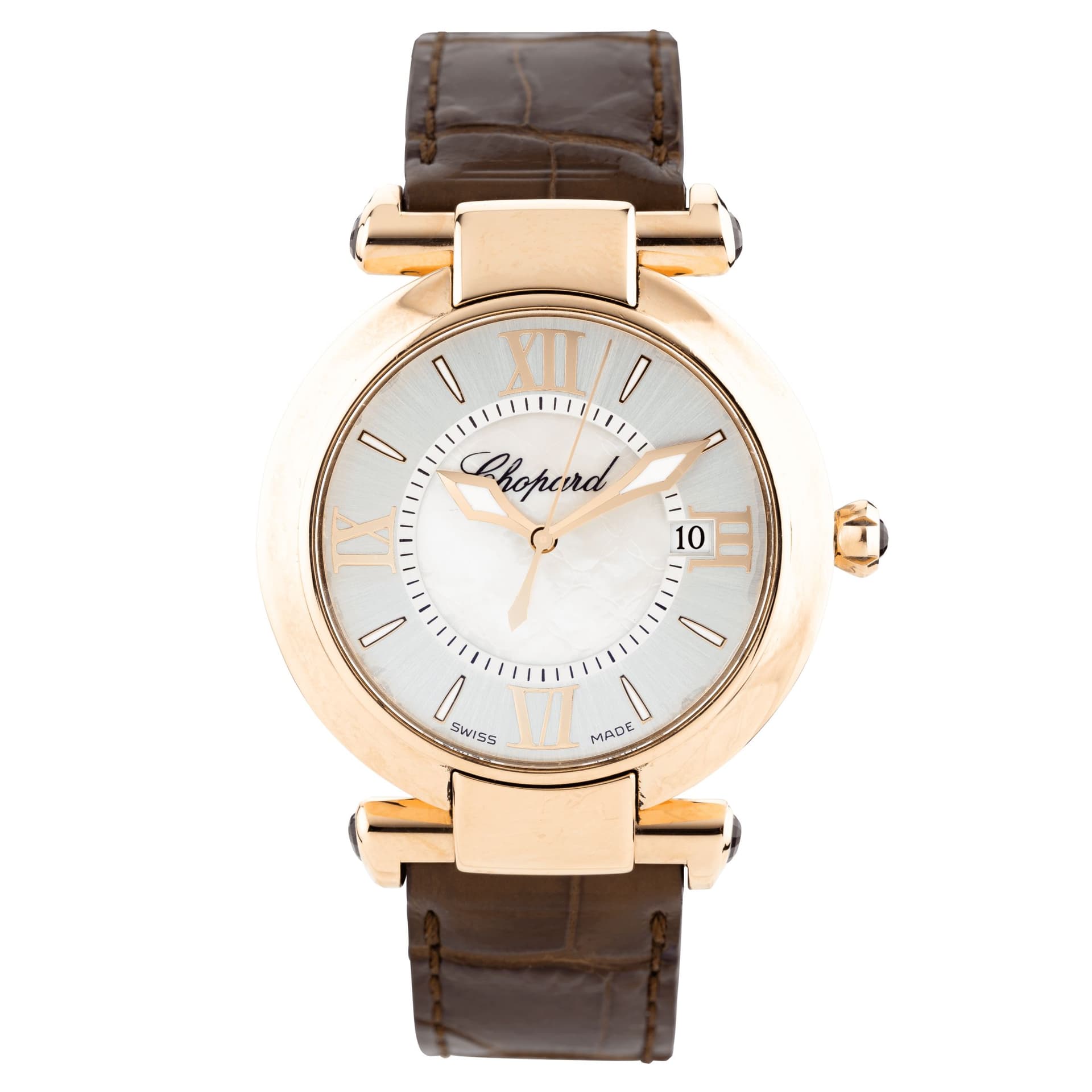 Chopard Montre Chopard Imperiale 4221 or rose quartz 36 mm