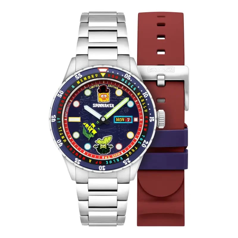 Spinnaker Montre Hass Automatic Spongebob Search For Squarepants Limited Edition SP-5171-22 Flying