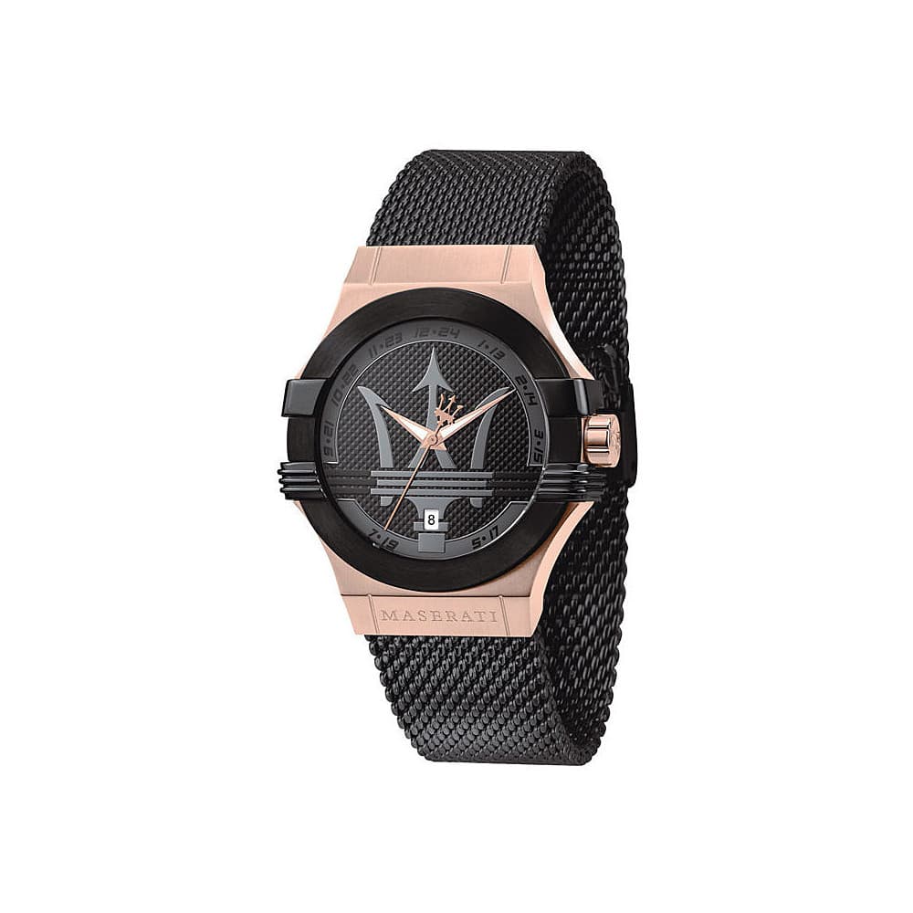 Maserati Montre Maserati en Acier Noir