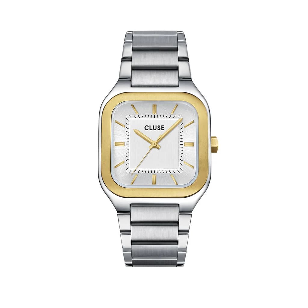 Cluse Quadrus Watch — boîtier doré