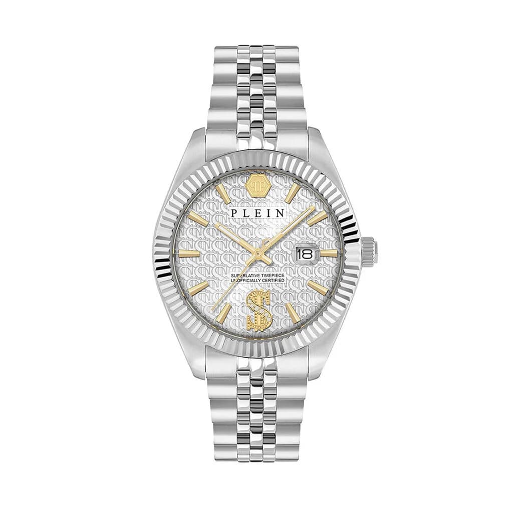 Philipp Plein Montre Philipp Plein Date Superlative Argenté