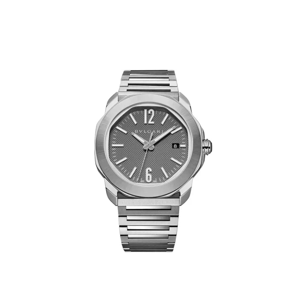 Bulgari Montre automatique Mixte Octo Anthracite