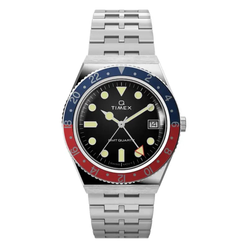 Timex Montre Q Timex GMT 38 mm TW2V38000