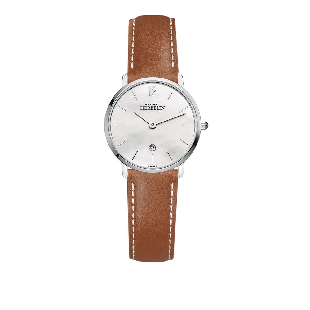 Michel Herbelin Montre quartz Femme City Blanc