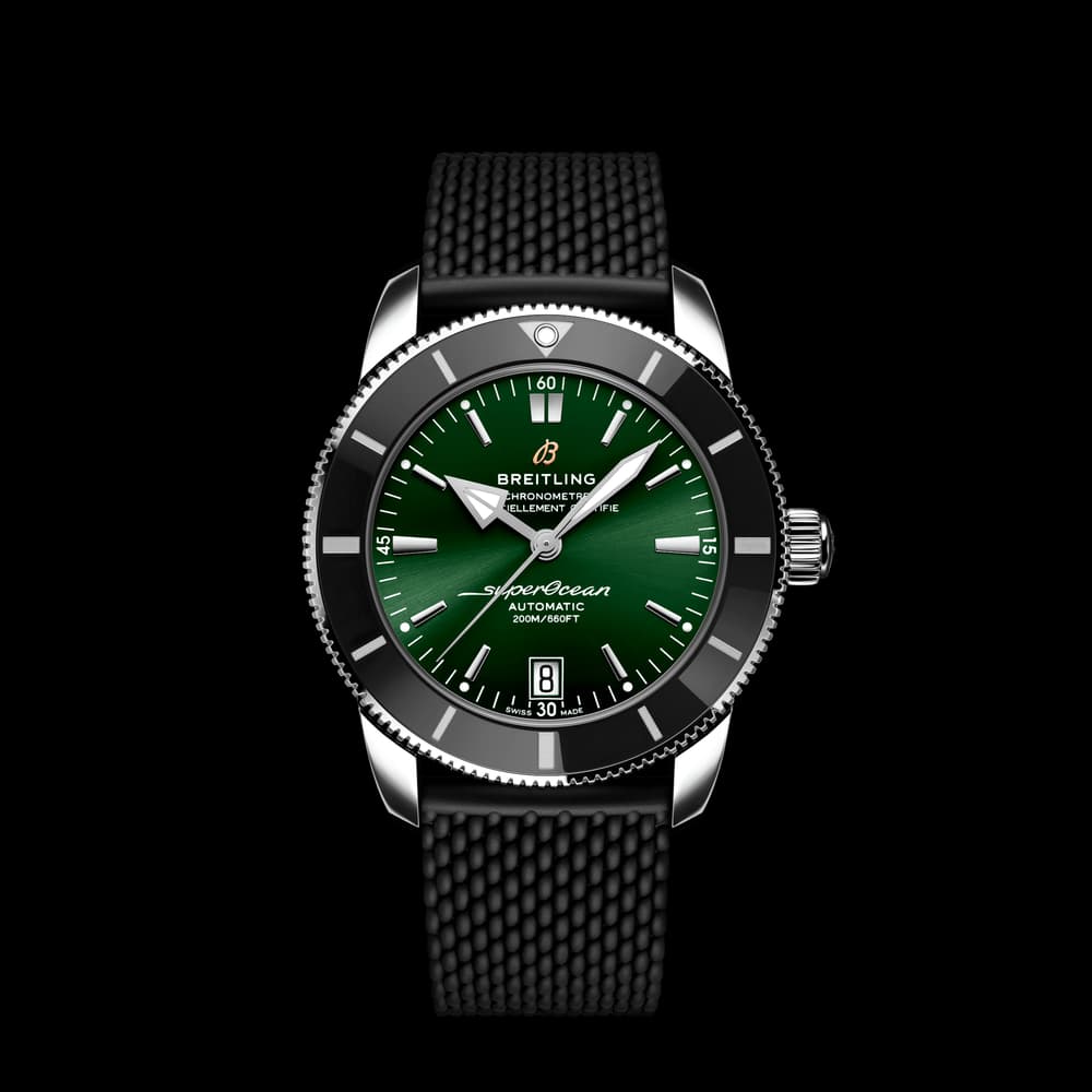 Breitling Montre automatique Homme Superocean heritage Vert