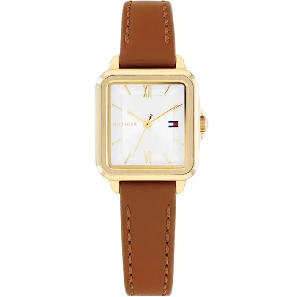 Tommy Hilfiger Montre Tommy Hilfiger Collection Mia en Cuir Marron