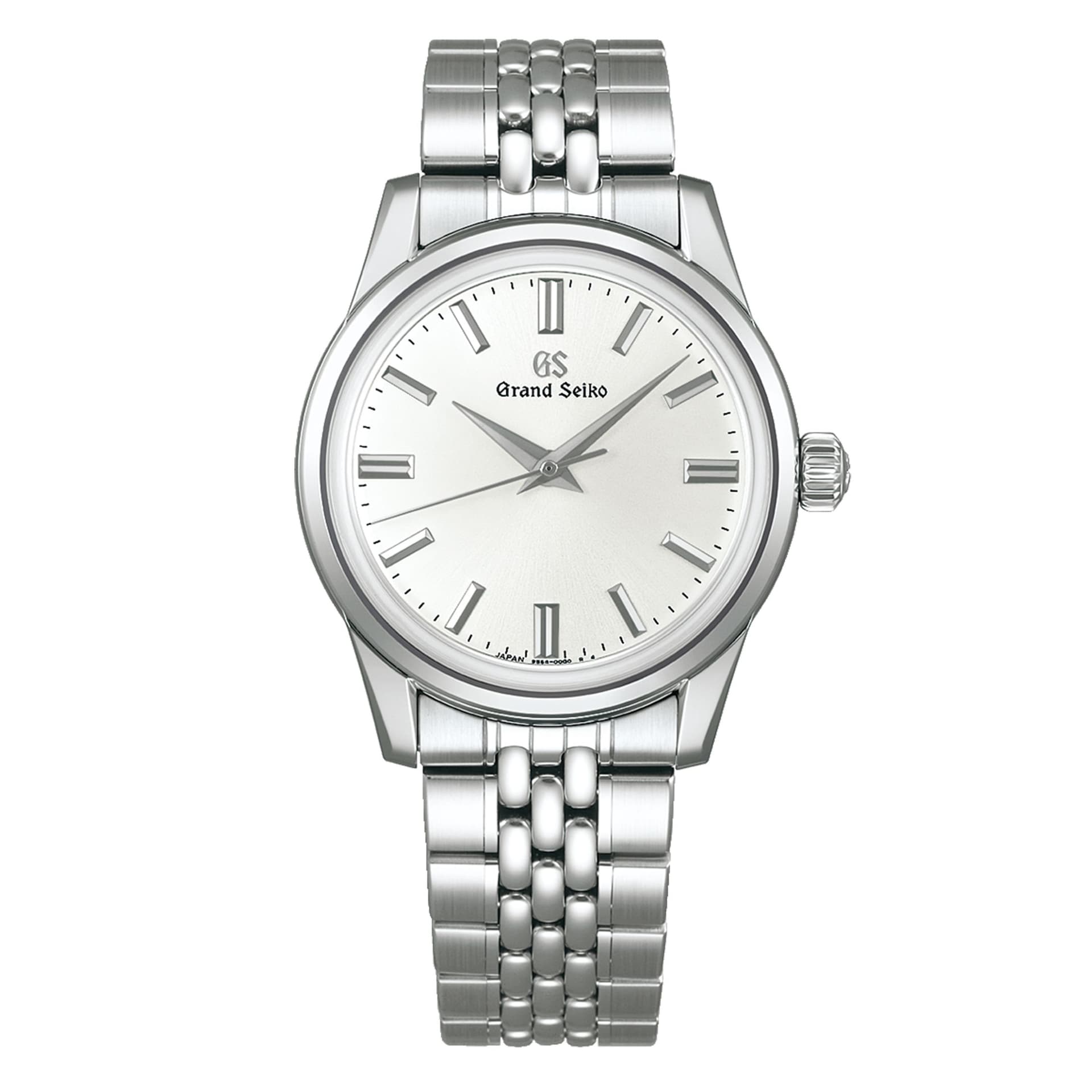 Grand Seiko Montre Grand Seiko Elegance mécanique cadran argenté bracelet acier "grains de riz" 37,3 mm
