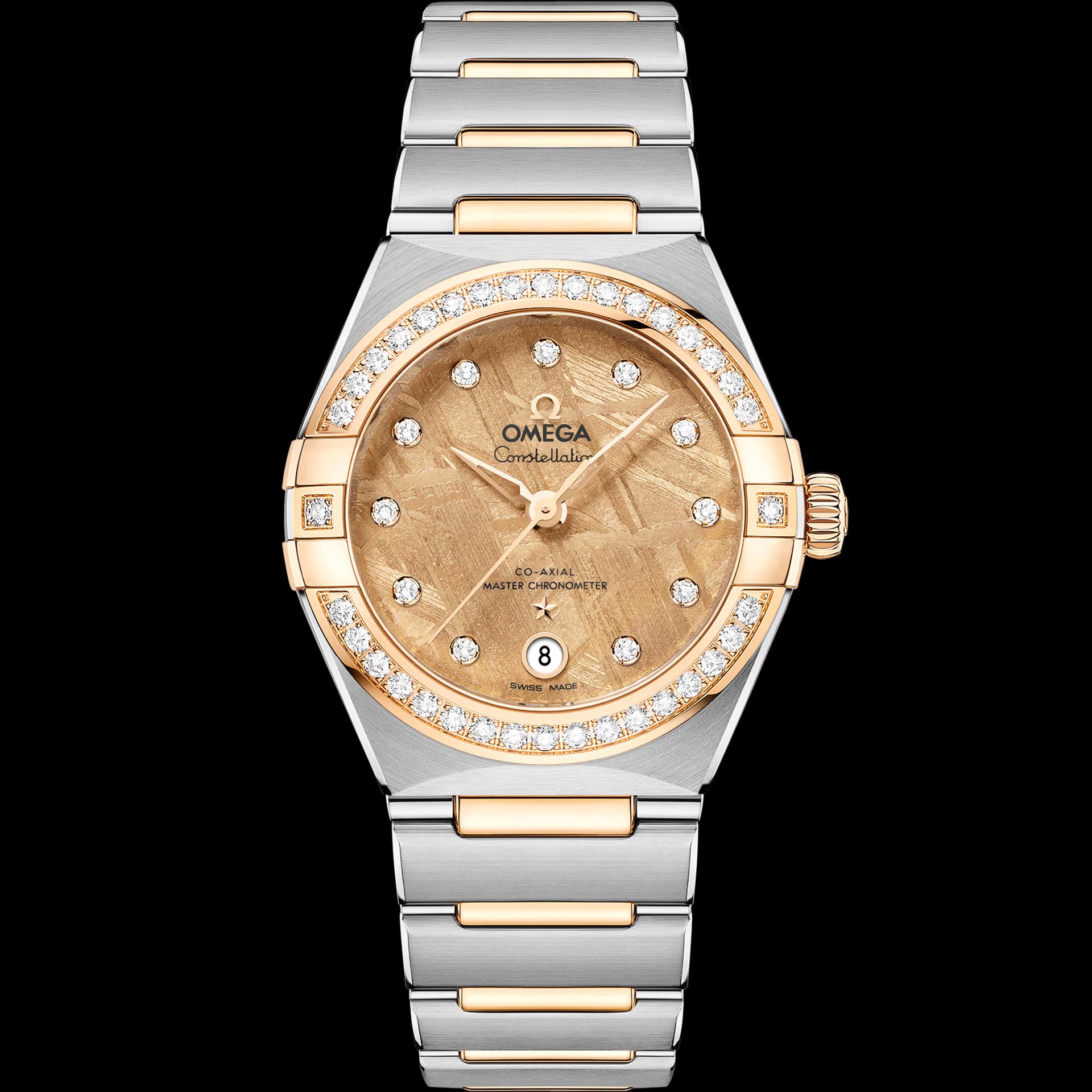 Omega Constellation 29 mm, acier - or jaune sur acier - or jaune