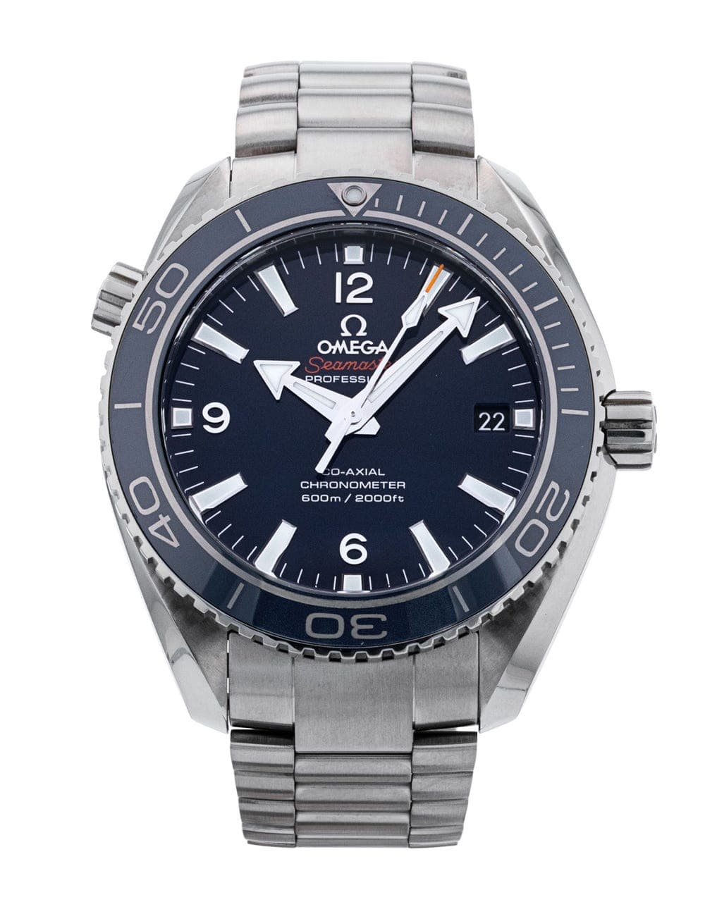 Omega Planet Ocean — boîtier titane 42 mm