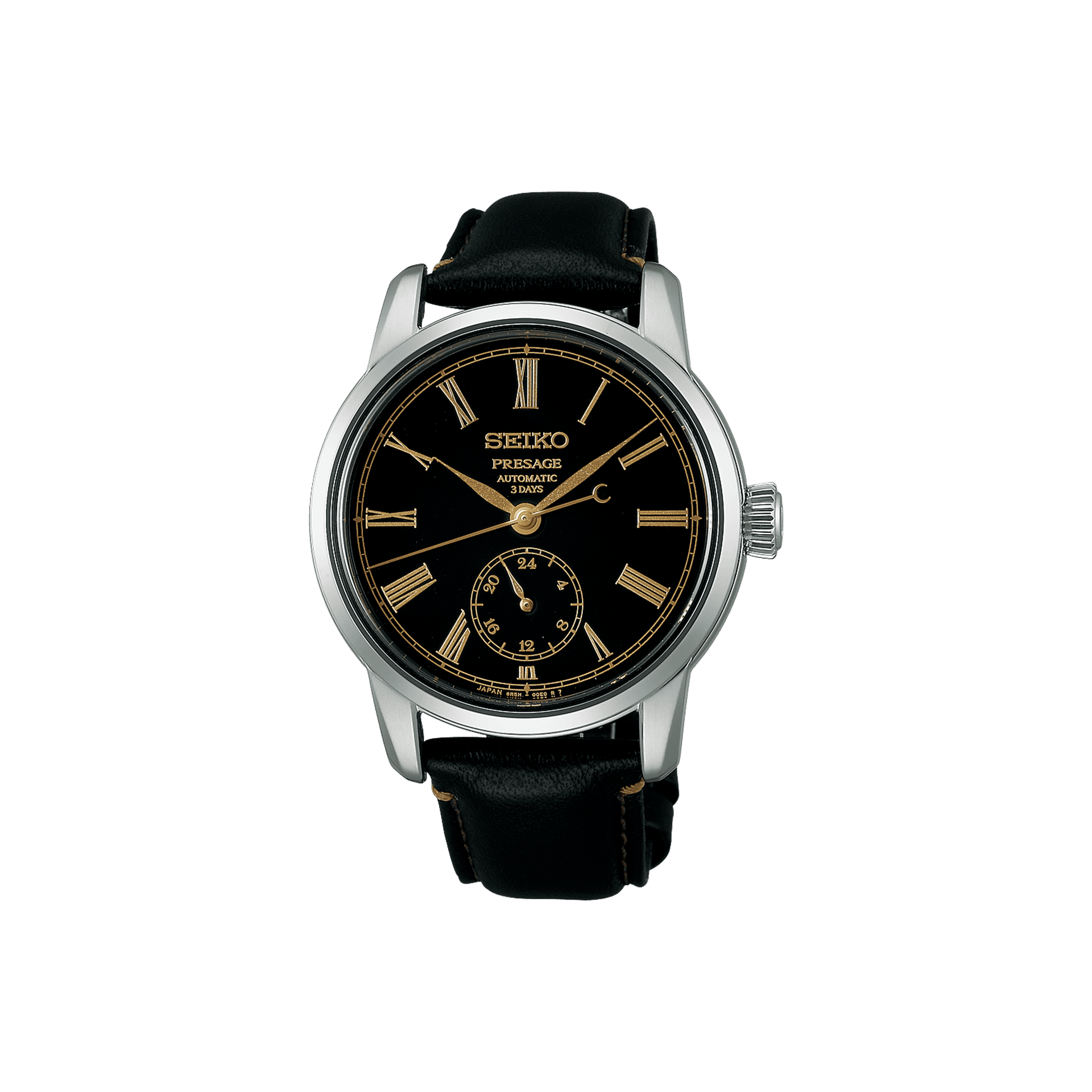 Seiko Presage Classic — cadran noir