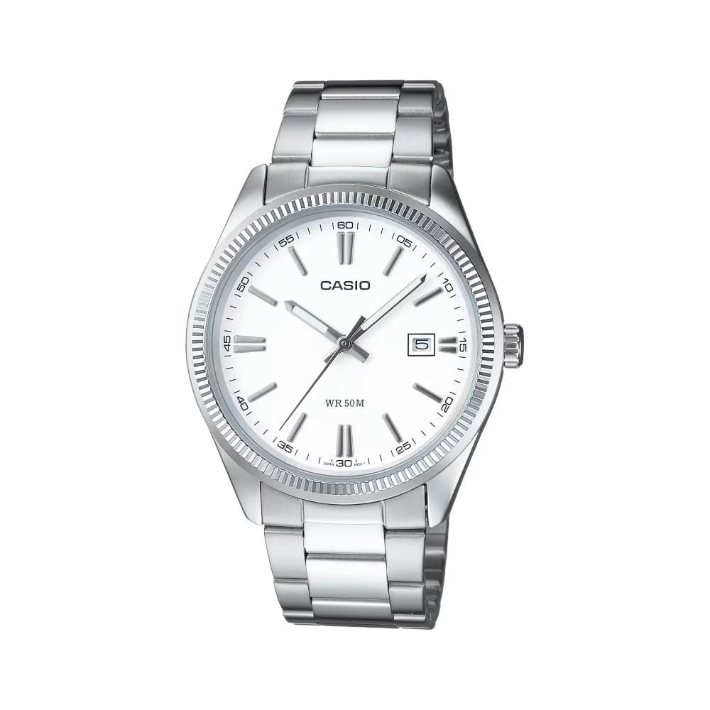 Casio Montre quartz Mixte Casio collection Blanc