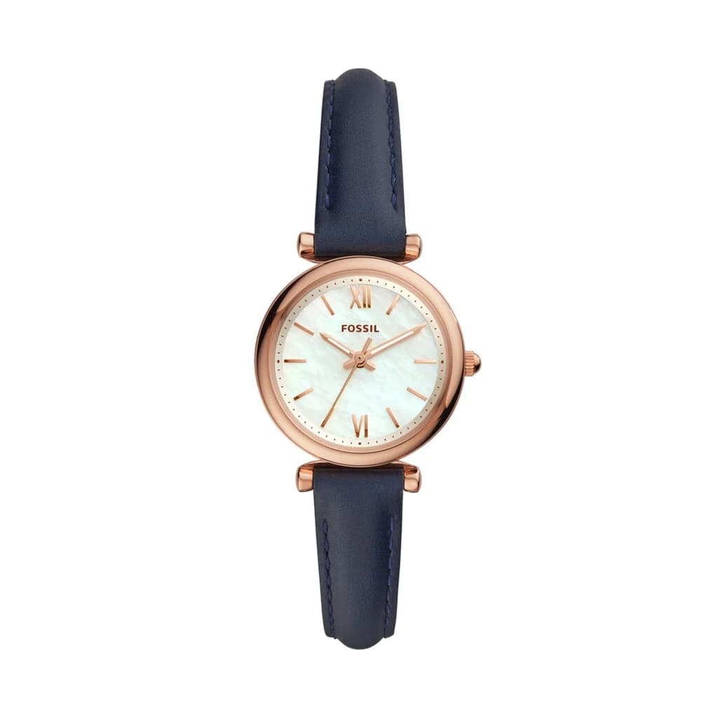 Fossil Carlie Mini — bracelet bleu