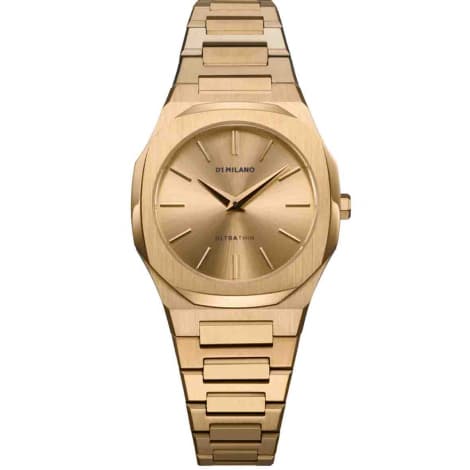 D1 Milano Montre D1 Milano Ultra Thin Zephyr Gold Quartz - 30 mm- Cadran Doré - UTBL31