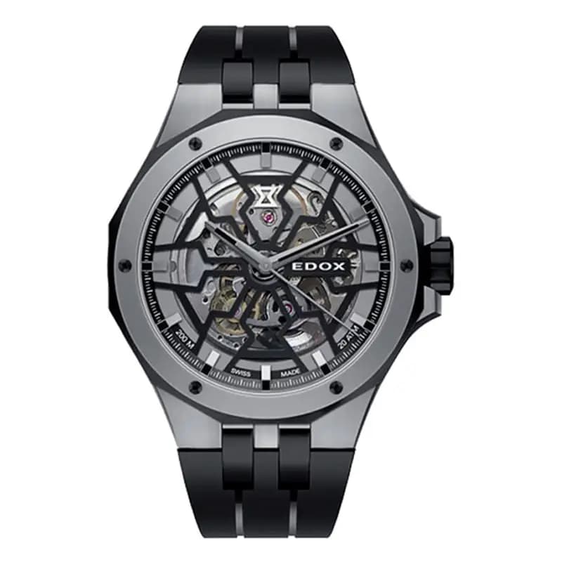Edox Montre Delfin the Original Mecano Automatic 85303-357GN-NGN