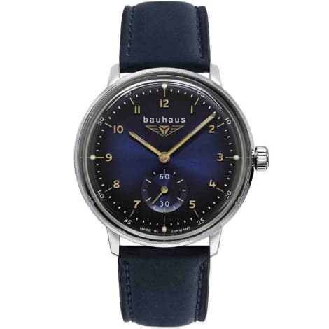Bauhaus Montre Bauhaus Dessau Ladies Quartz Cadran Bleu nuit Bracelet Cuir - 20373