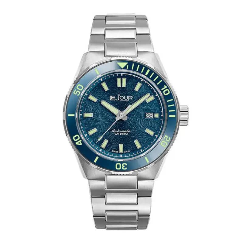 Le Jour Montre Coral Diver Bleue LJ-CD-002