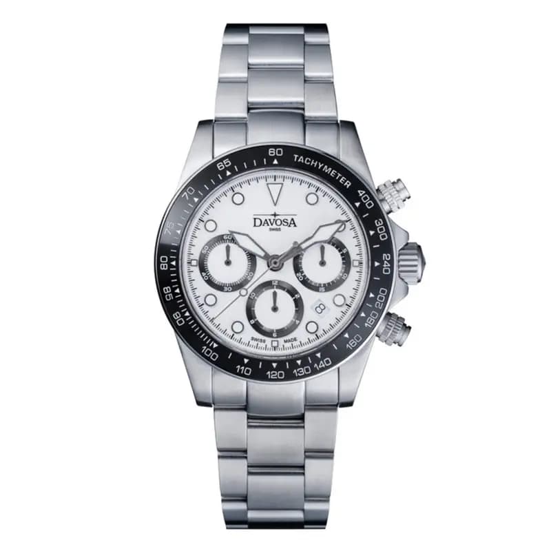 Davosa Montre Ternos Professional Chronograph White