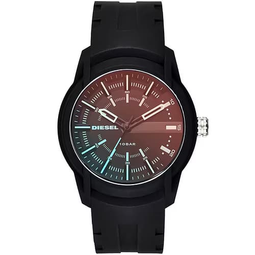 Diesel Montre Femme DIESEL en Silicone Noir Etanche