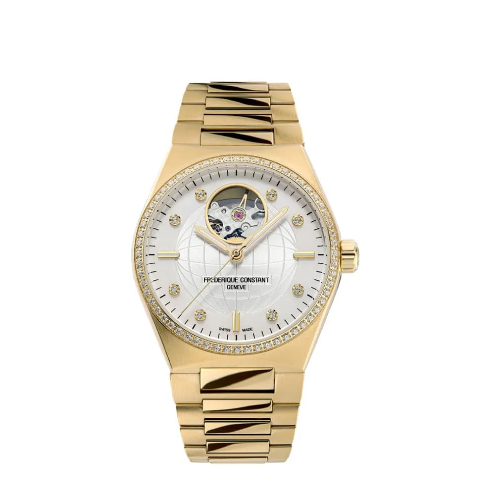 Frédérique Constant Montre Frédérique Constant Highlife Ladies Automatic Heart Beat Cadran Nacré - FC-310MPWD2NHD5B