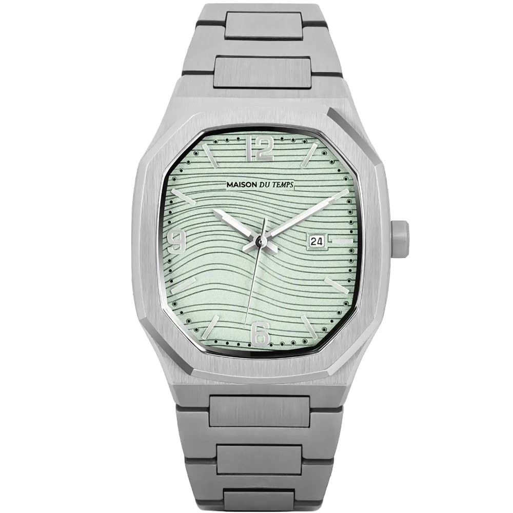 Maison du Temps Montre Maison du Temps Collection MTPhi en Acier Argenté