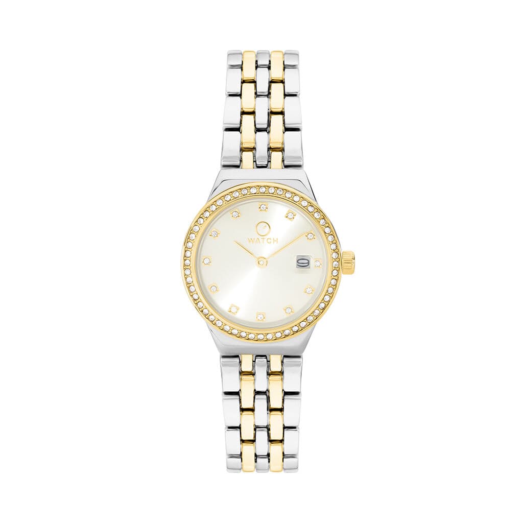O WATCH Montre 0 O Watch Glittering Doré