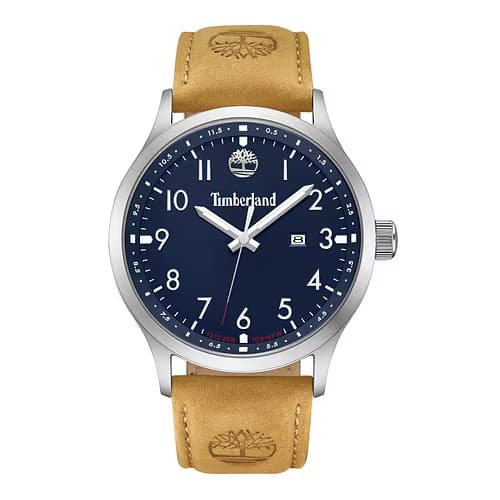 Timberland Montre Homme TIMBERLAND en Cuir Marron Etanche