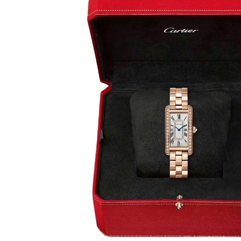 Cartier Tank Américaine — or rose