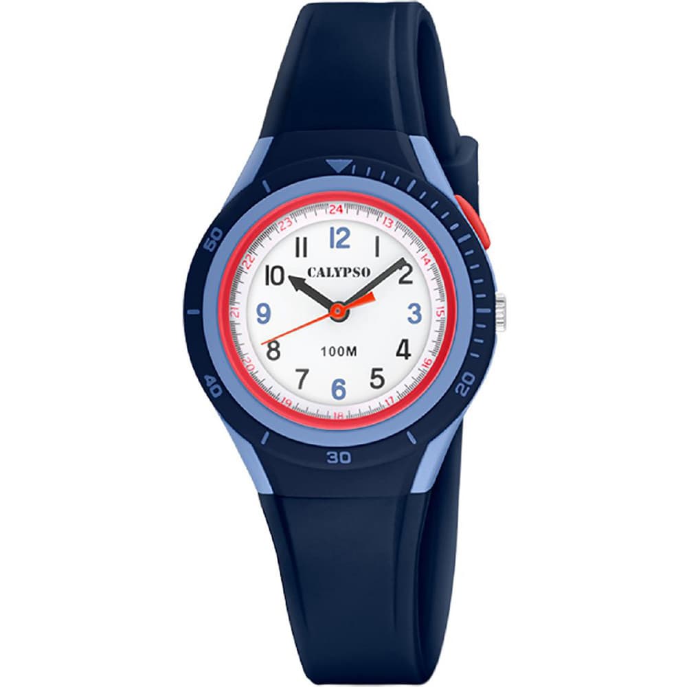 Calypso Montre Calypso en Silicone Bleu