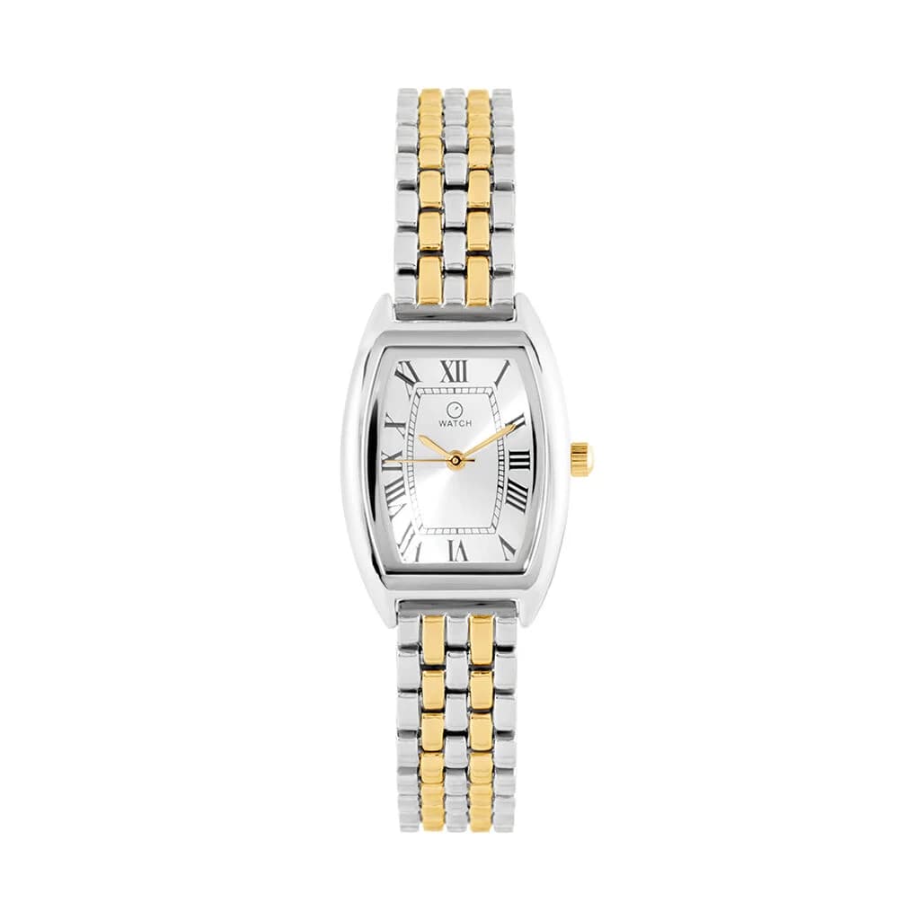 O WATCH Montre O Watch Curved Argenté