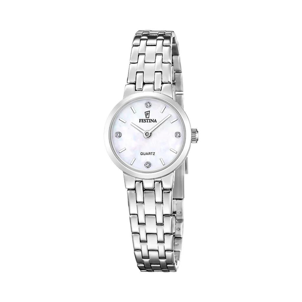 Festina Montre quartz Femme Mademoiselle Nacre blanche