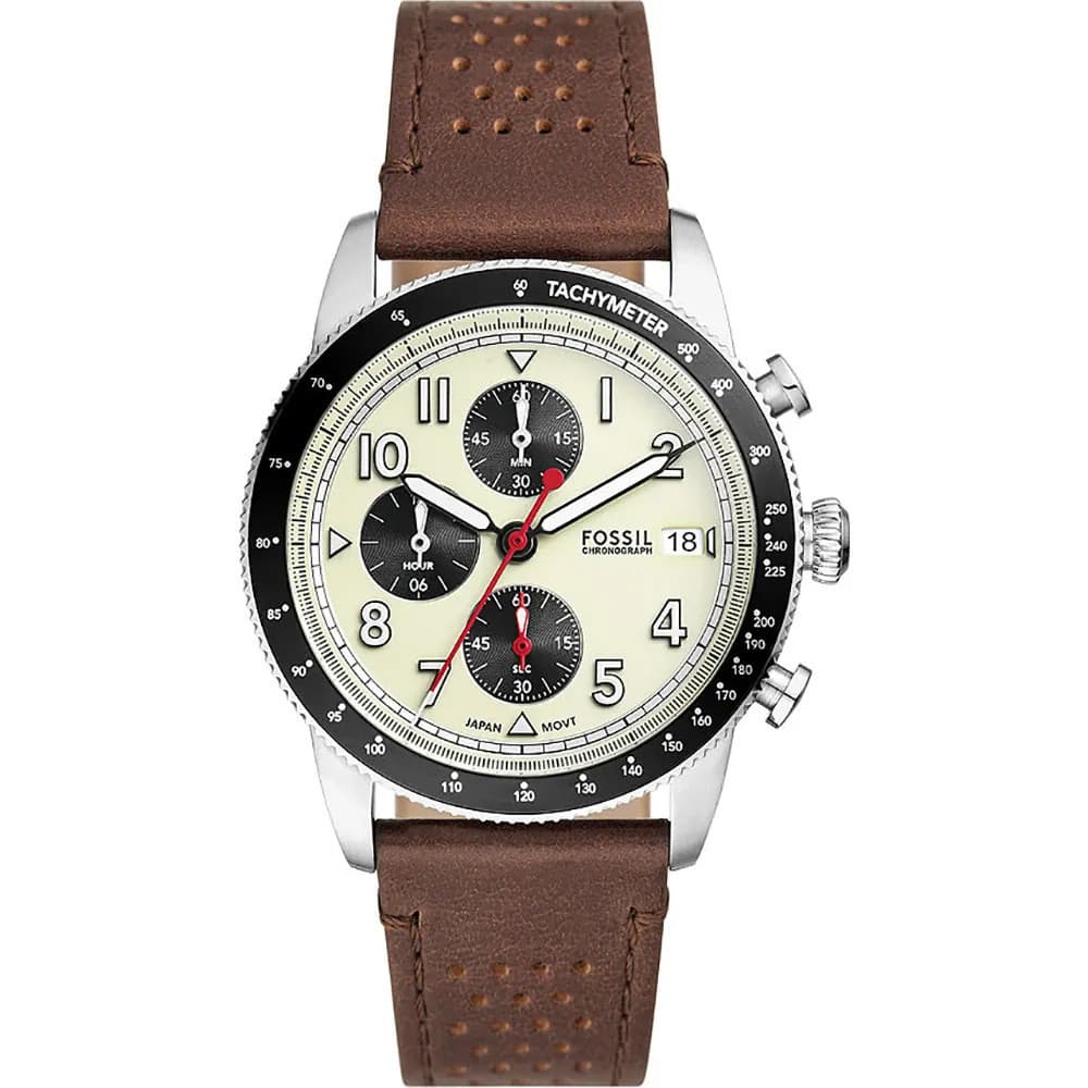 Fossil Sport Tourer — cadran beige