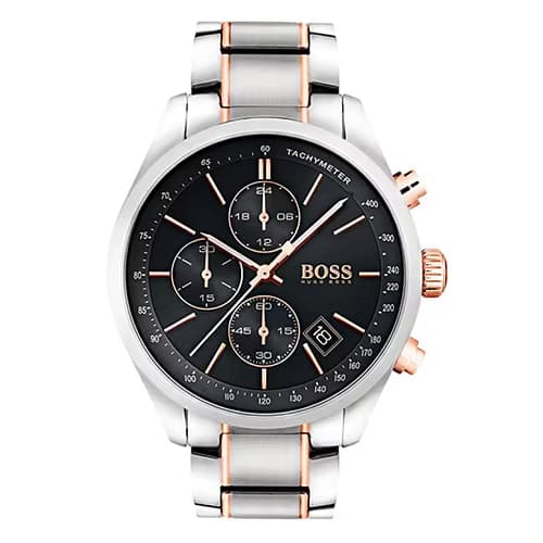 Hugo Boss Montre Homme BOSS en Acier Bicolore Etanche